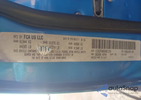 2016 Dodge Dart Gt Sport Blacktop from USA, damaged, VIN 1C3CDFGB6GD821252